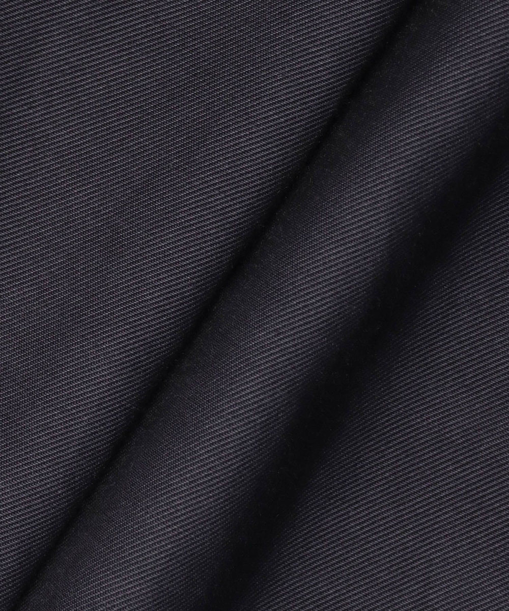 allureville キュプラコットンビッグタイブラウス チャコールグレー (94)