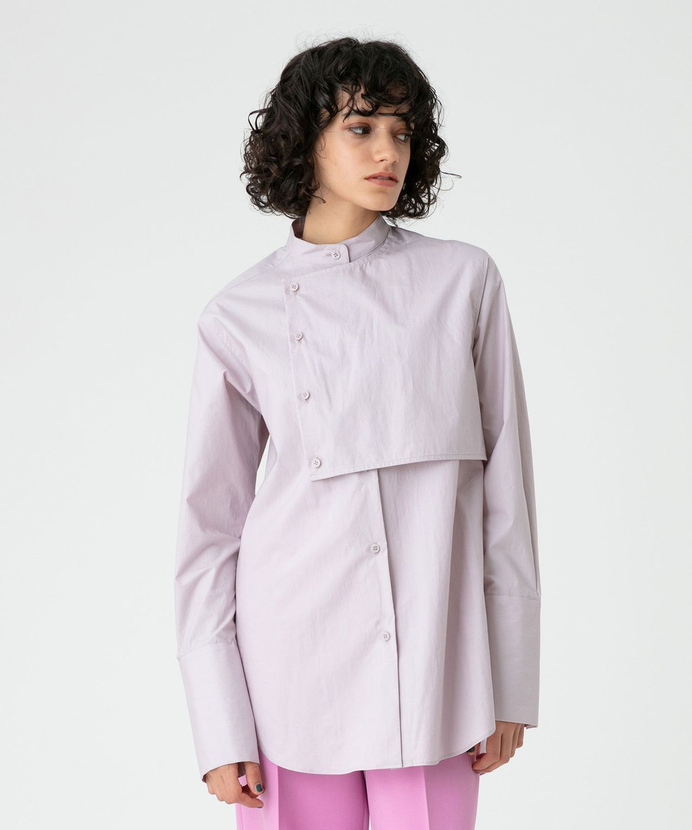アシンメトリーラップシャツ|allureville OFFICIAL SITE / ONLINE SHOP
