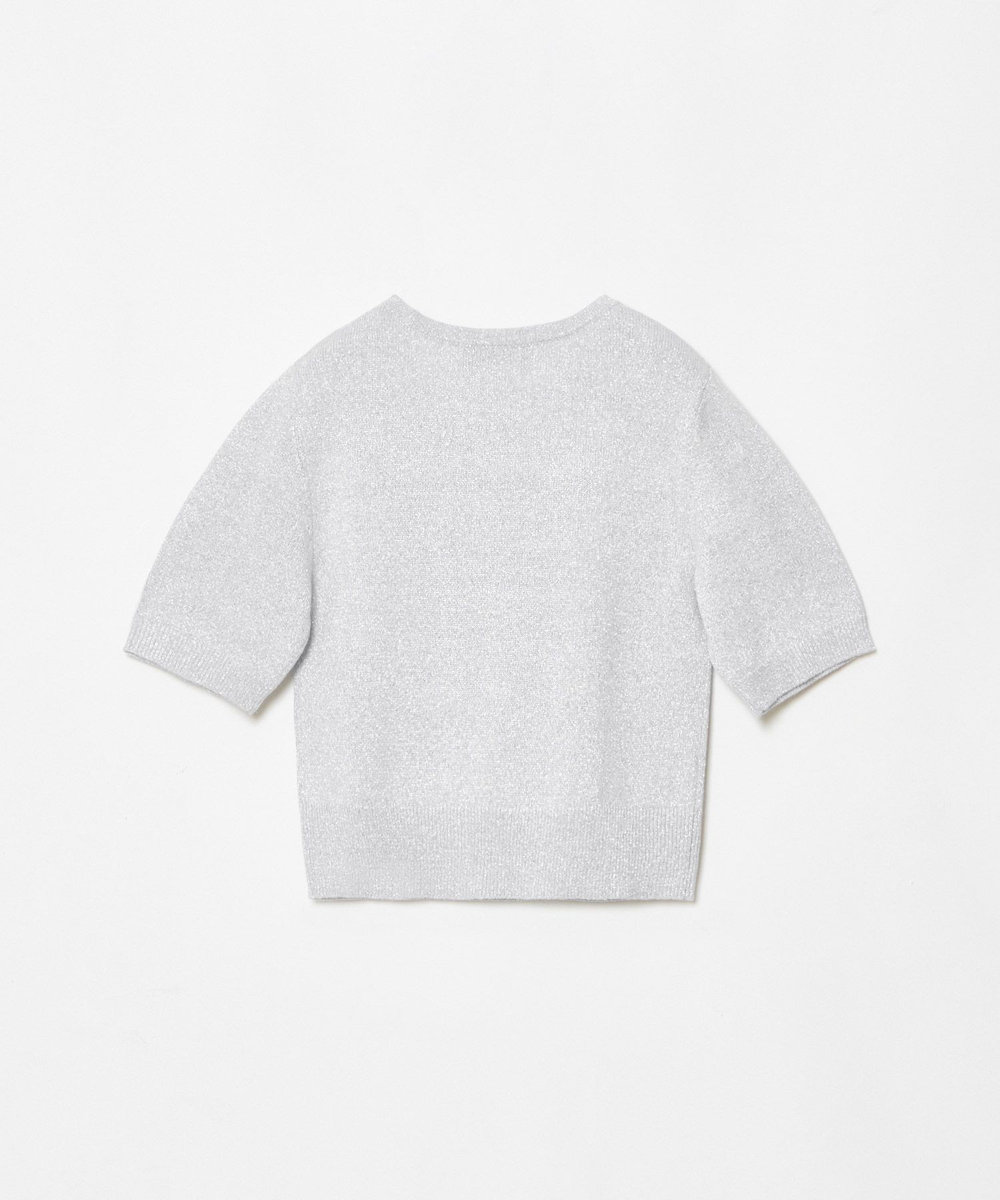 LOULOU WILLOUGHBY 【LOULOU WILLOUGHBY】ラメメランジェプルオーバー オフホワイト (02)