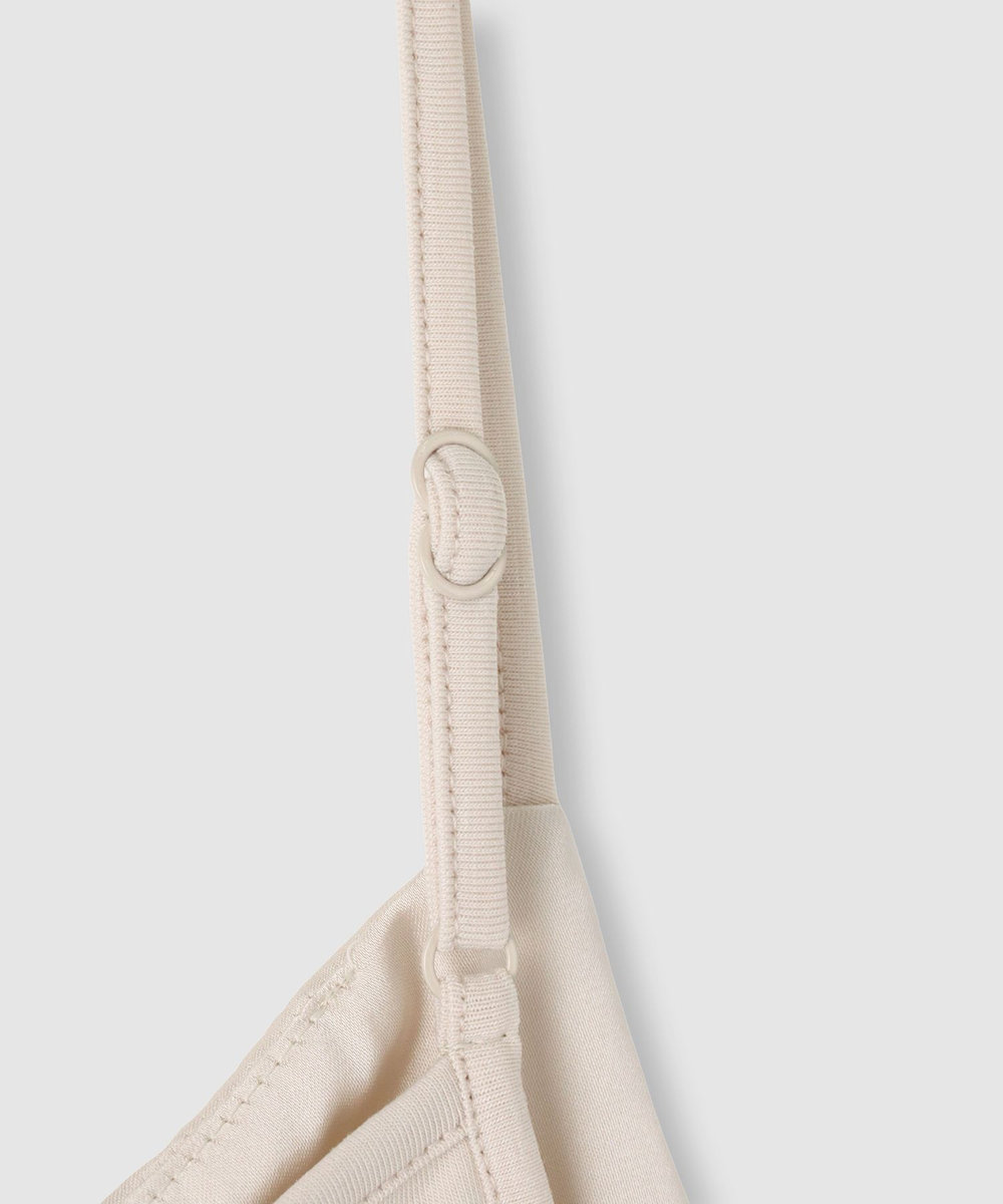 LOULOU WILLOUGHBY ◇【LOULOU WILLOUGHBY】サテンキャミソール ベージュ (11)