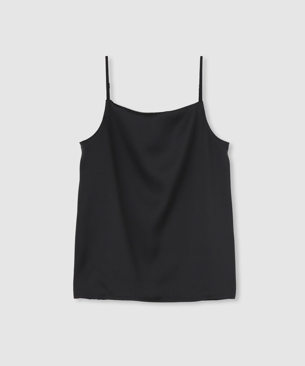 LOULOU WILLOUGHBY ◇【LOULOU WILLOUGHBY】サテンキャミソール ブラック (95)