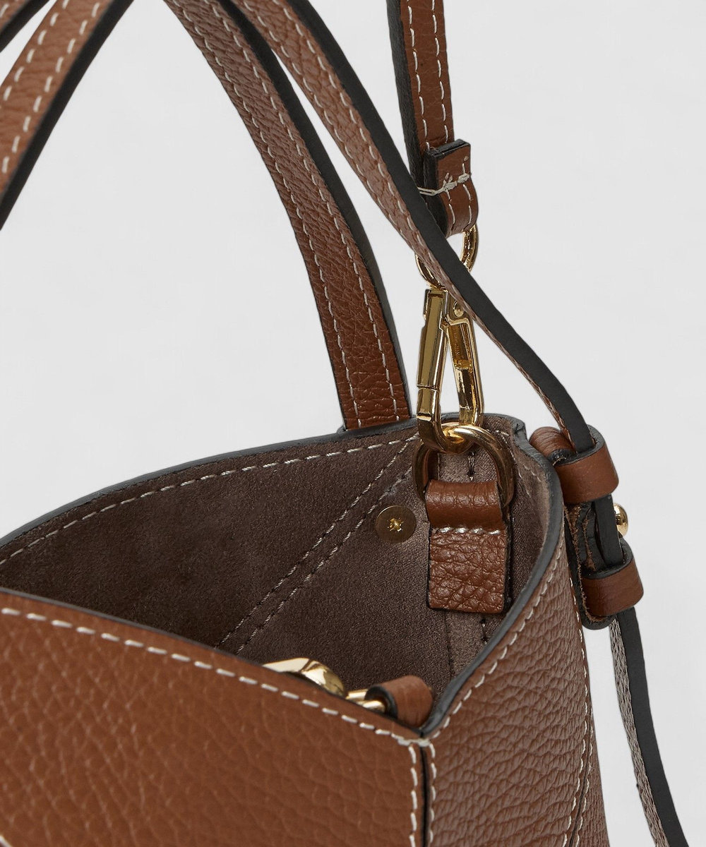 allureville ダブルハンドルバッグ キャメル (84)