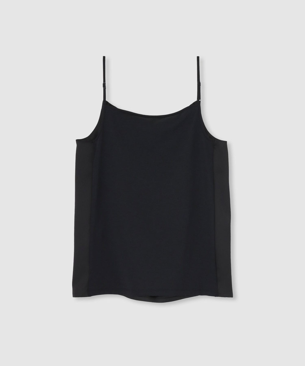 LOULOU WILLOUGHBY ◇【LOULOU WILLOUGHBY】サテンキャミソール ブラック (95)