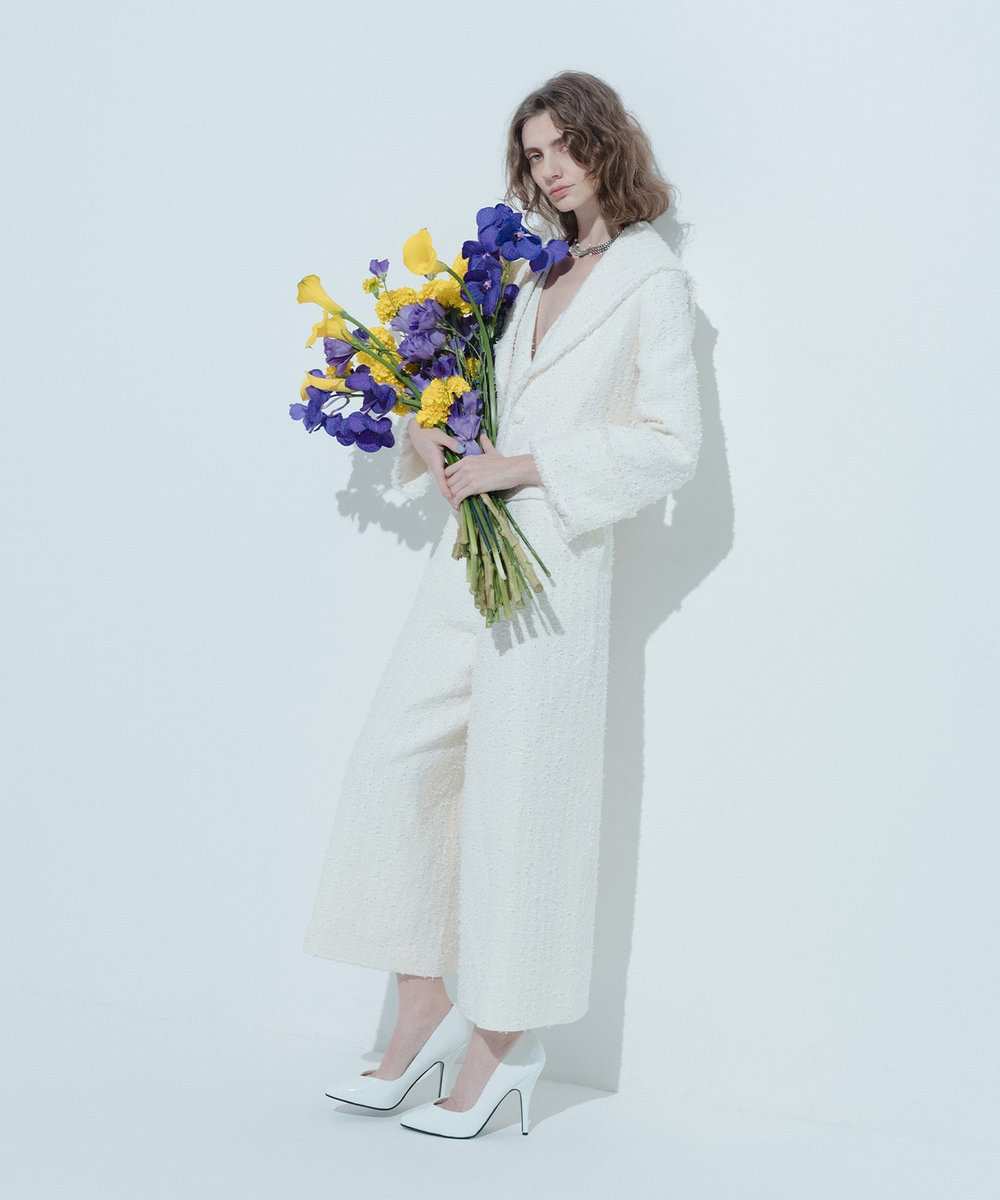 LOULOU WILLOUGHBY】ファンシーツイードオールインワン|allureville