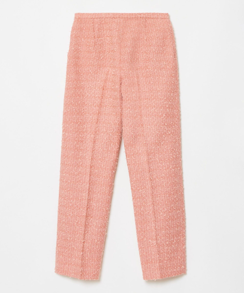 LOULOU WILLOUGHBY 【LOULOU WILLOUGHBY】ファンシーツイードパンツ ピンク (41)