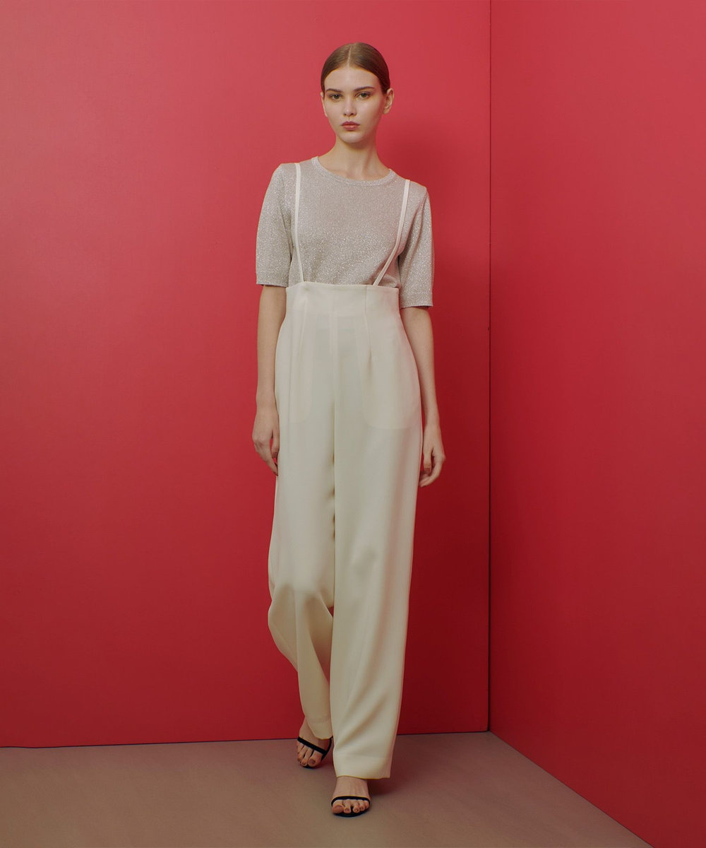 LOULOU WILLOUGHBY 【LOULOU WILLOUGHBY】ラメメランジェプルオーバー ピンク (41)