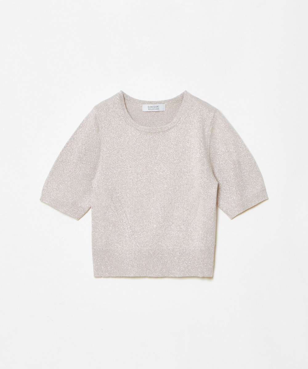 LOULOU WILLOUGHBY 【LOULOU WILLOUGHBY】ラメメランジェプルオーバー ピンク (41)