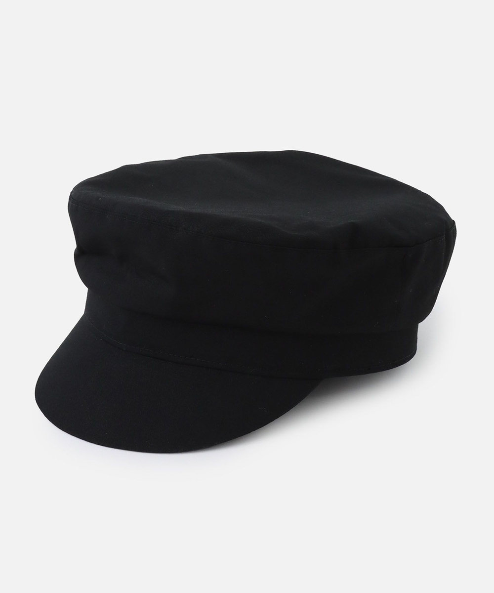 LOULOU WILLOUGHBY 【LOULOU WILLOUGHBY】コットンキャスケット ブラック (95)