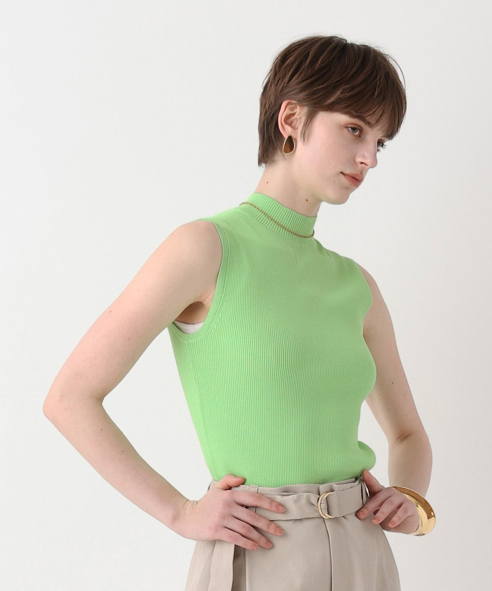 allureville バック釦ディティールプルオーバー ミントグリーン (73)