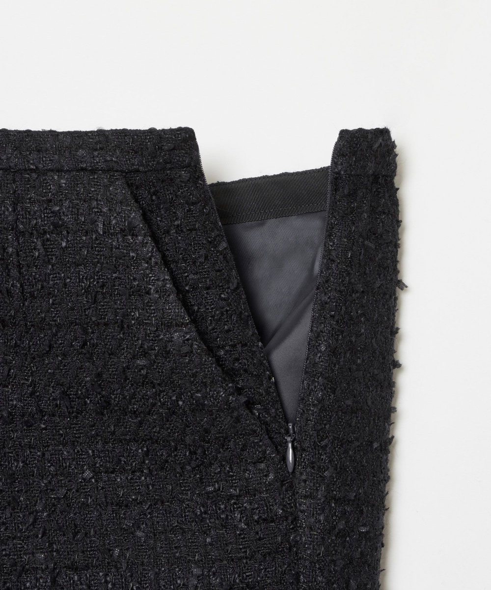 LOULOU WILLOUGHBY 【LOULOU WILLOUGHBY】ファンシーツイードパンツ ネイビー (65)