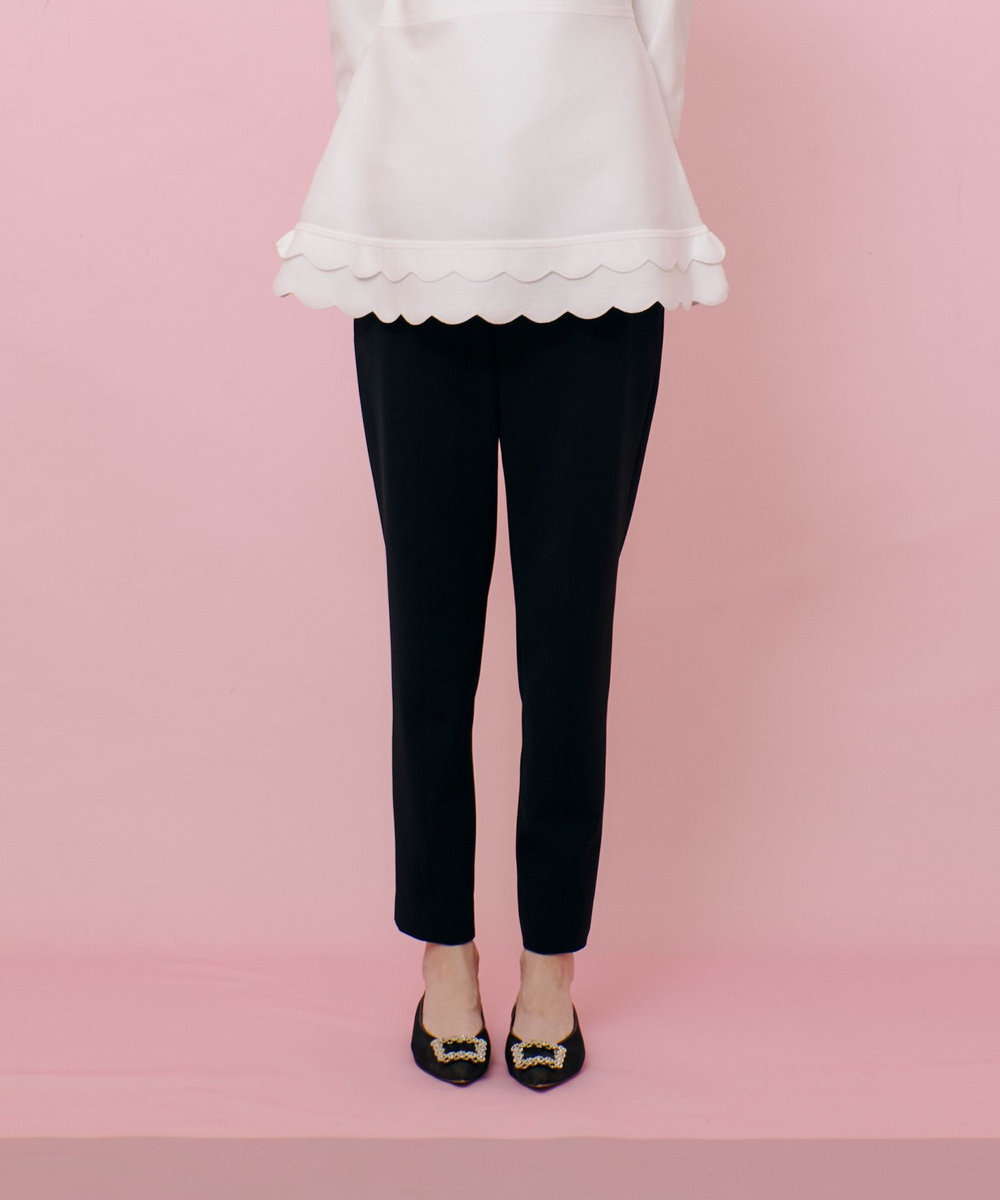 LOULOU WILLOUGHBY】ダブルクロスバックスリットパンツ|allureville