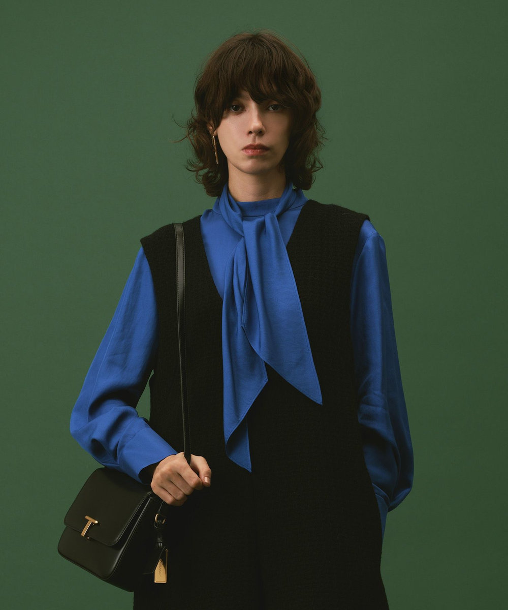 スカーフネックブラウス|allureville OFFICIAL SITE / ONLINE SHOP