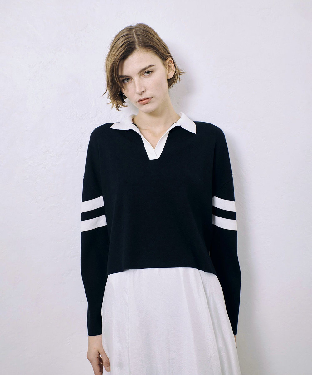 ラガーシャツプルオーバー|allureville OFFICIAL SITE / ONLINE SHOP