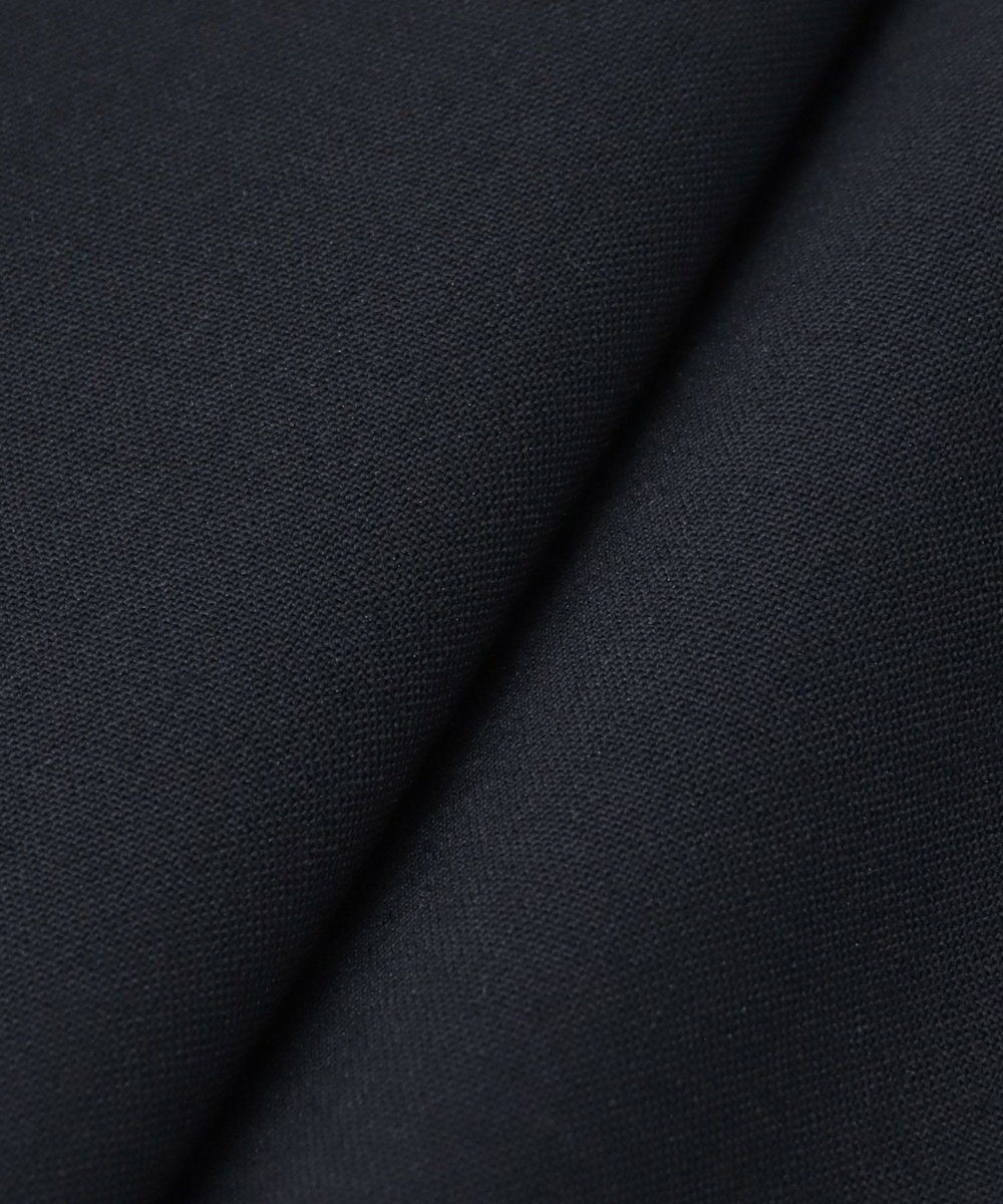 allureville ストレッチノーカラージャケット ネイビー (65)