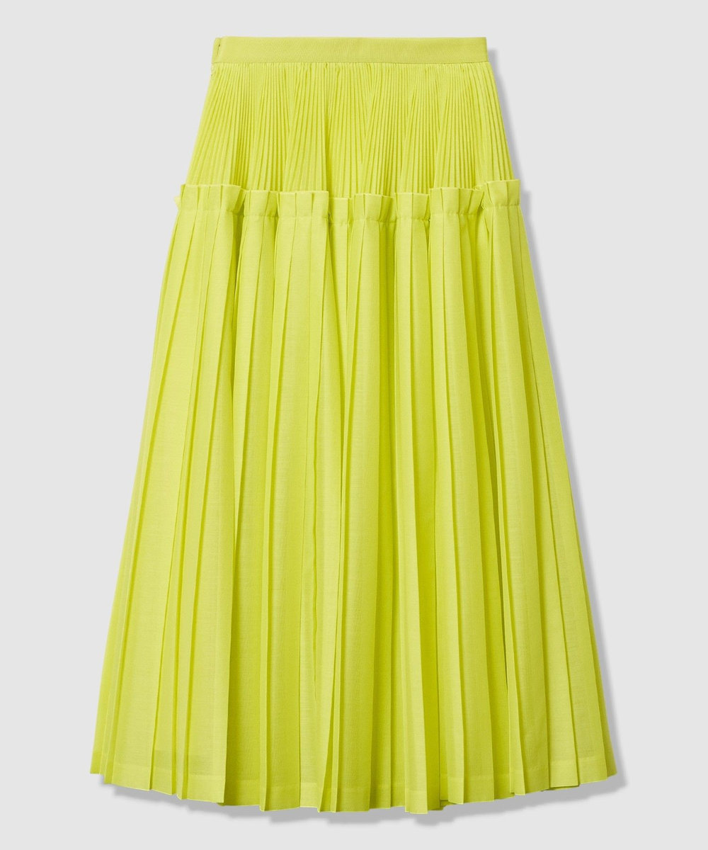 LOULOU WILLOUGHBY 【LOULOU WILLOUGHBY】カールマイヤープリーツスカート イエロー (21)
