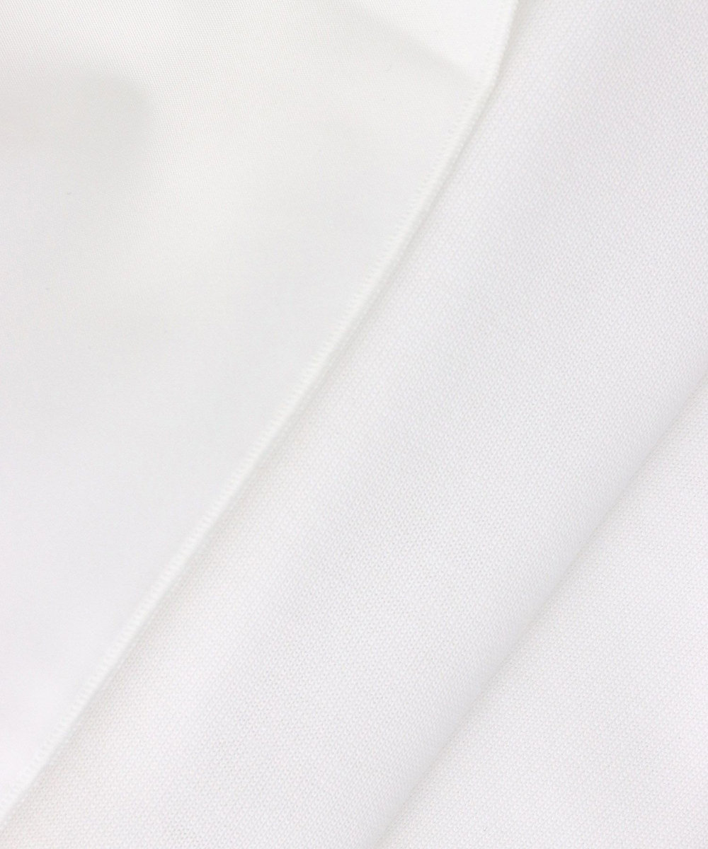 LOULOU WILLOUGHBY 【LOULOU WILLOUGHBY】ギャザーレイヤーTシャツ オフホワイト (02)