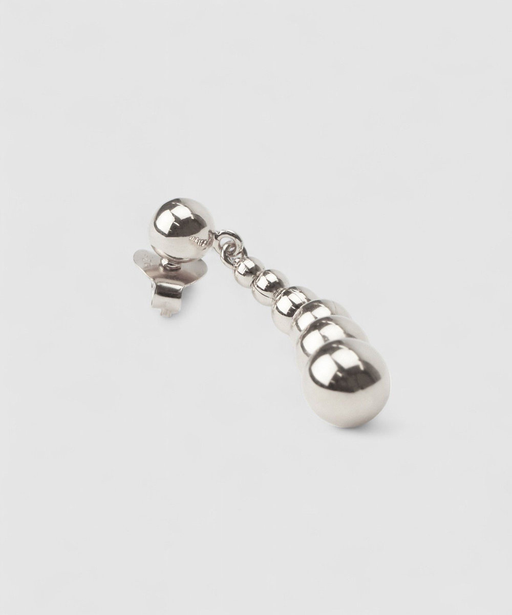 buying 【LIE STUDIO(リエスタジオ) 】REBECCA EARRINGS SILVER シルバー (90)