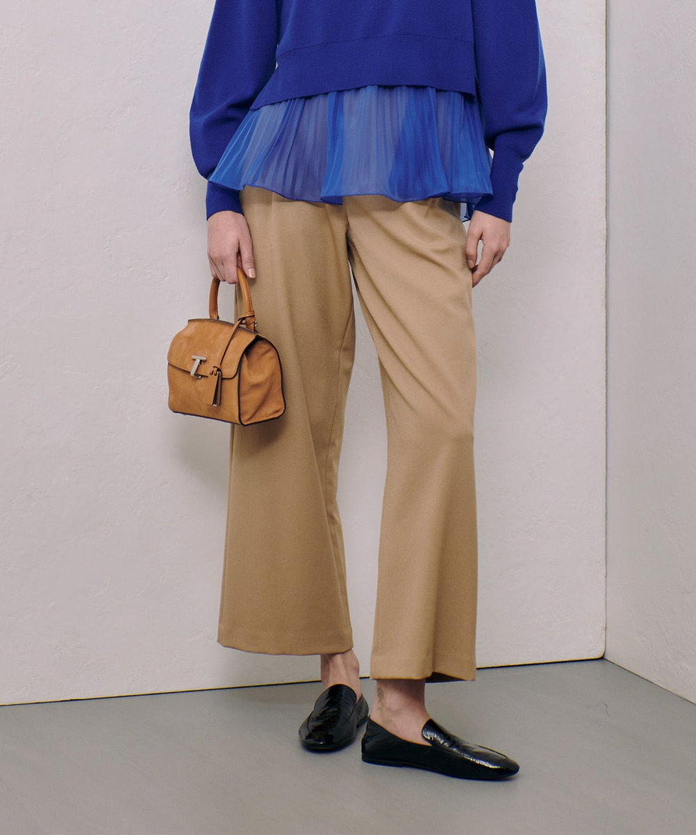 ウールライクフランネルヨークレスパンツ|allureville OFFICIAL SITE