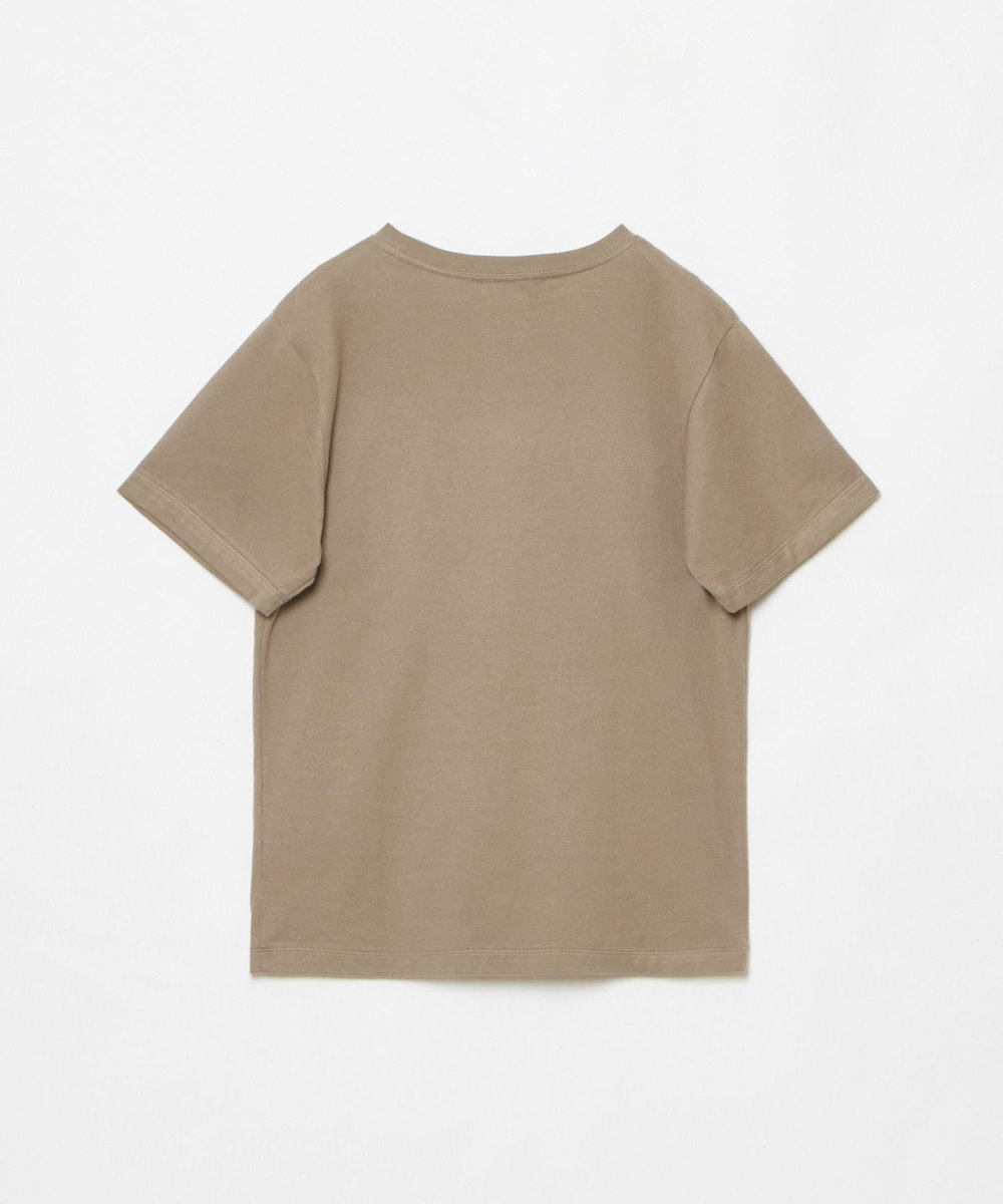 allureville メタリックレイヤードロゴＴシャツ モカ (85)