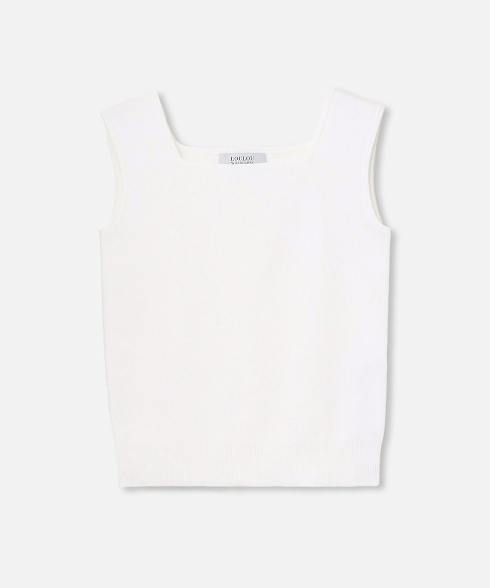 ◇ 【LOULOU WILLOUGHBY】スクエアタンク|allureville OFFICIAL SITE