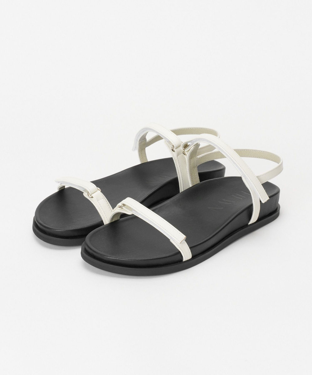 美品✨【IENA】HEWN HookLoop w-spled サンダル 35 HEWN(ヒューン)】 THIN HOON&LOOP SANDAL|allureville OFFICIAL SITE