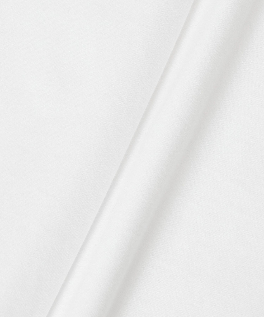 LOULOU WILLOUGHBY パールネックレスＴシャツ ホワイト (01)