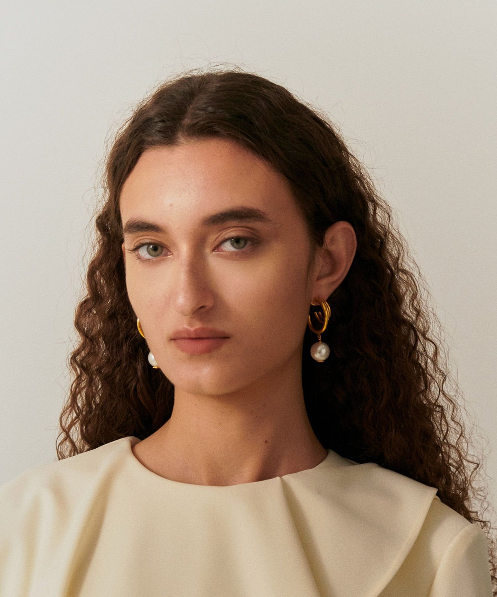 buying 【PERRINE TAVERNITI(ペリーヌ タヴェルニティ)】DAPHINEピアス ゴールド系 (29)