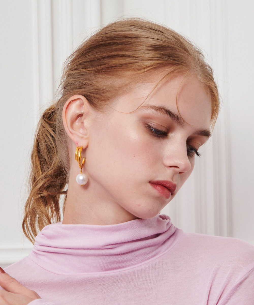 buying 【PERRINE TAVERNITI(ペリーヌ タヴェルニティ)】DAPHINEピアス ゴールド系 (29)