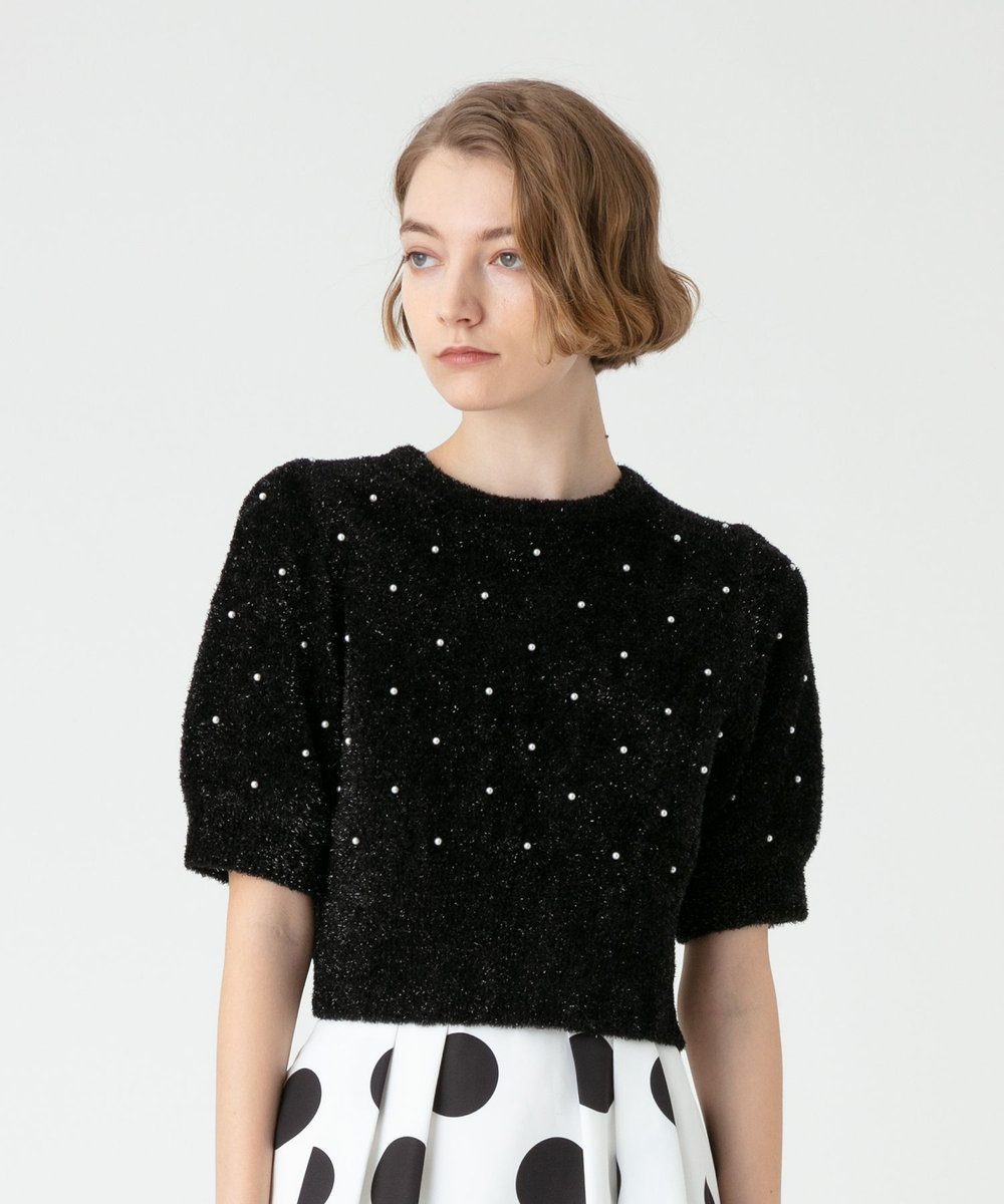 LOULOU WILLOUGHBY】パールスタッズプルオーバー|allureville OFFICIAL
