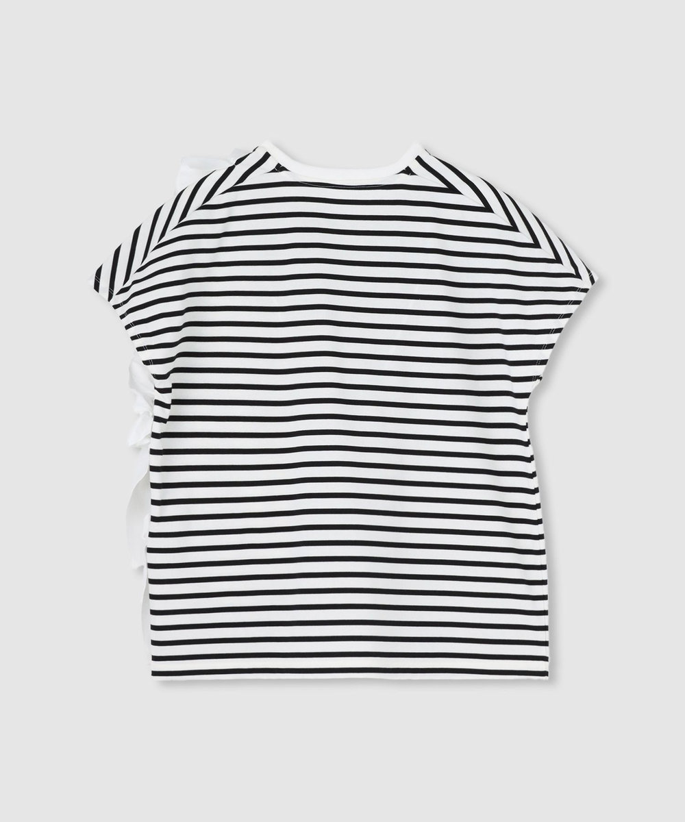 LOULOU WILLOUGHBY 【LOULOU WILLOUGHBY】ギャザーレイヤーTシャツ ブラック系 (98)