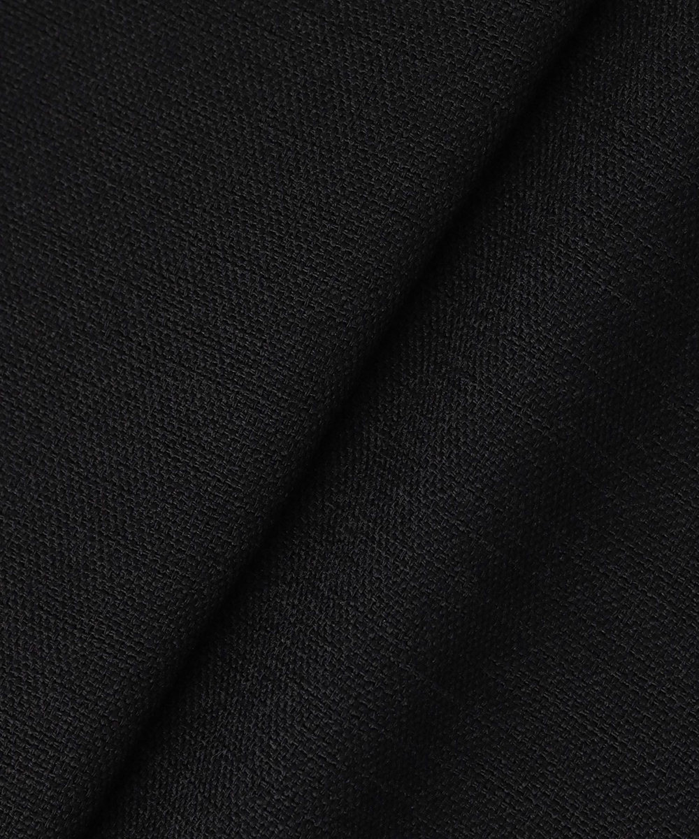 allureville リネンライクスクエアオールインワン ブラック (95)