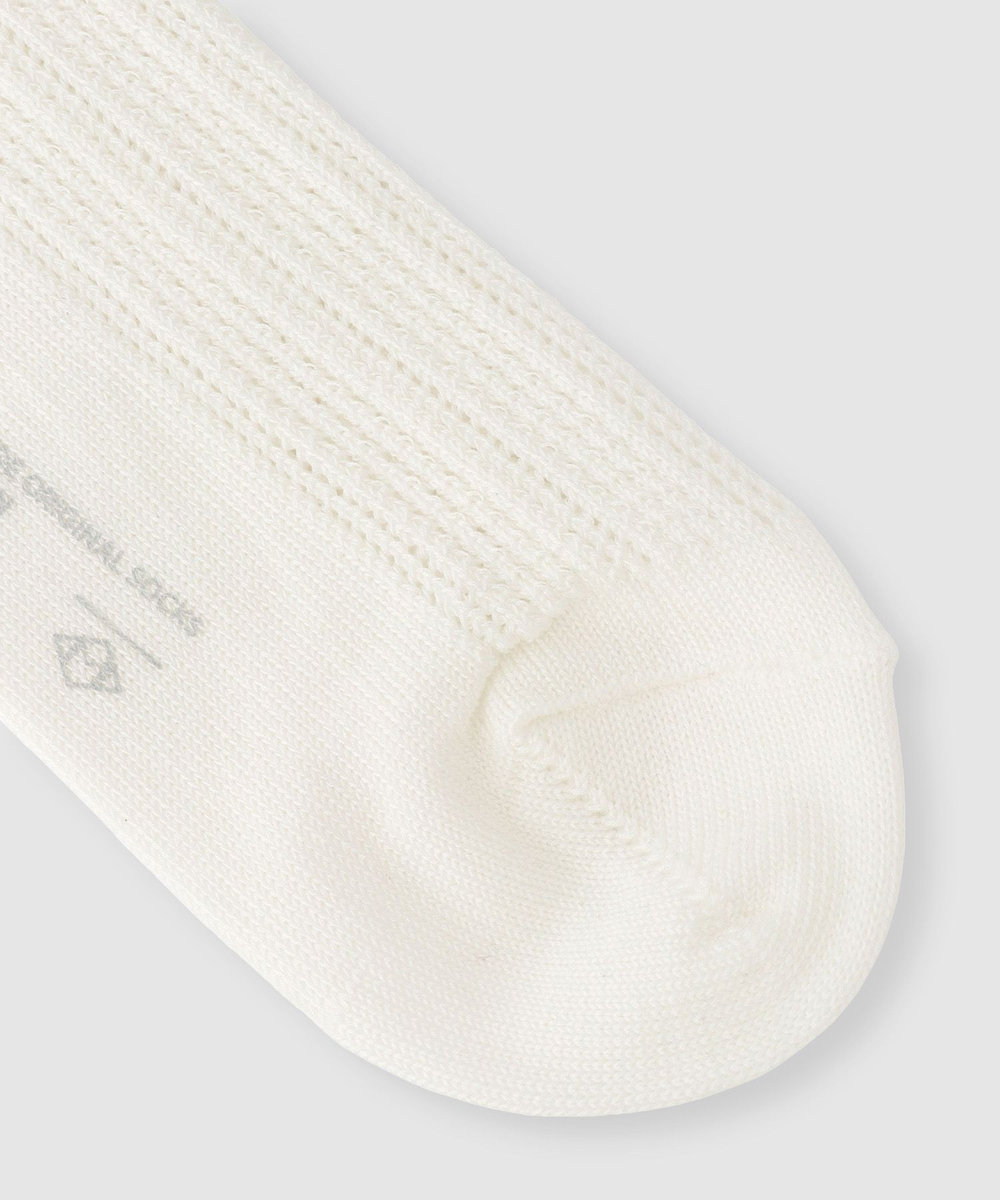 buying 【MARCOMONDE(マルコモンド)】EYELET SOCKS オフホワイト (02)