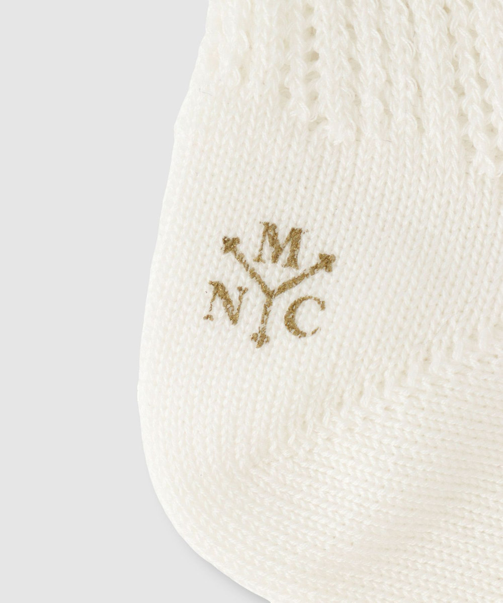 buying 【MARCOMONDE(マルコモンド)】EYELET SOCKS オフホワイト (02)