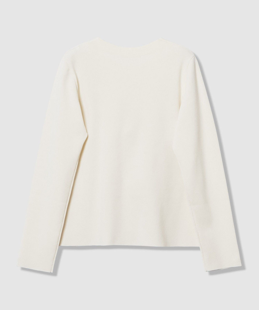 LOULOU WILLOUGHBY 【LOULOU WILLOUGHBY】ドレープアシメプルオーバー オフホワイト (02)