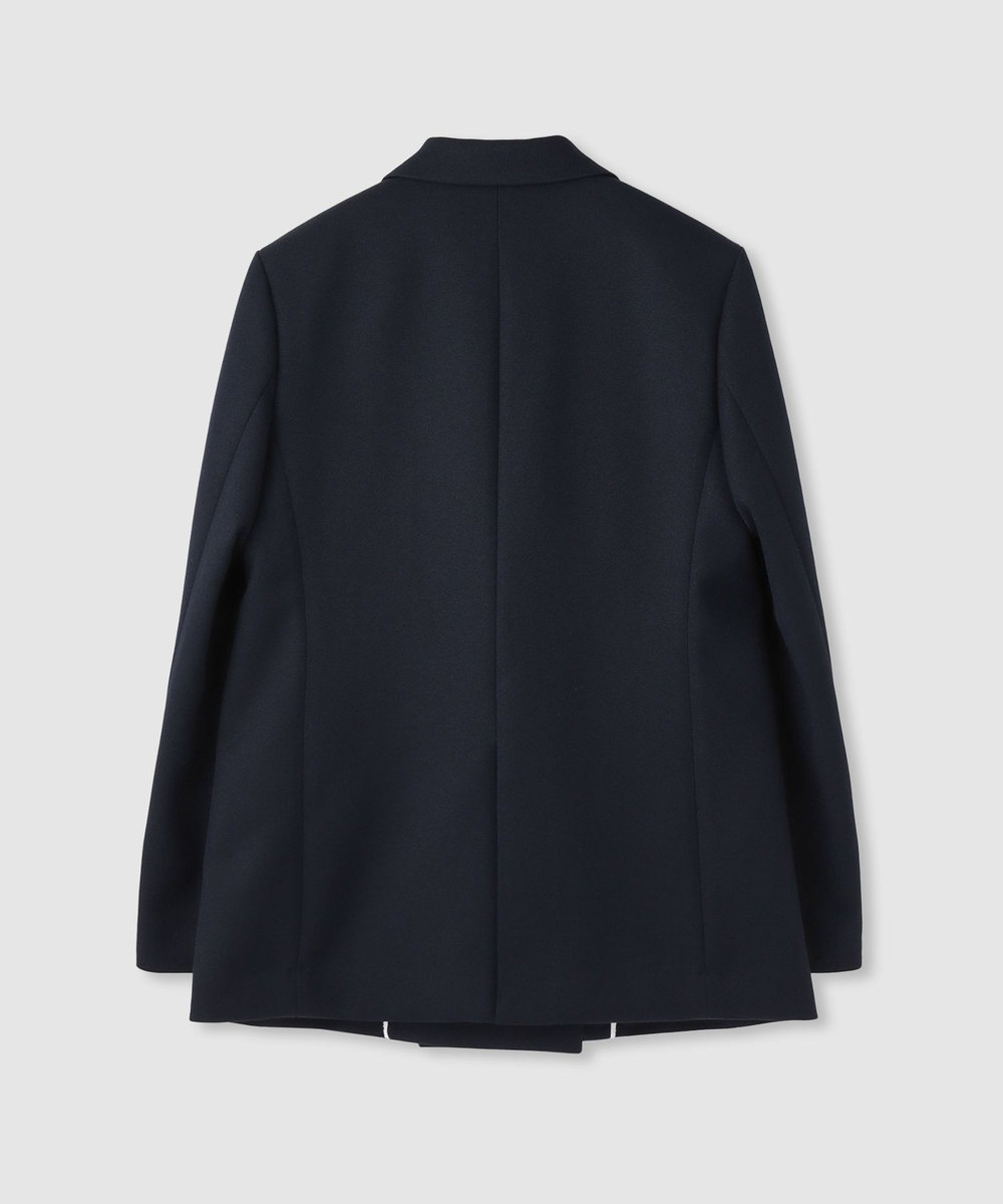 LOULOU WILLOUGHBY 【LOULOU WILLOUGHBY】ポリドビーダブルジャケット ネイビー (65)