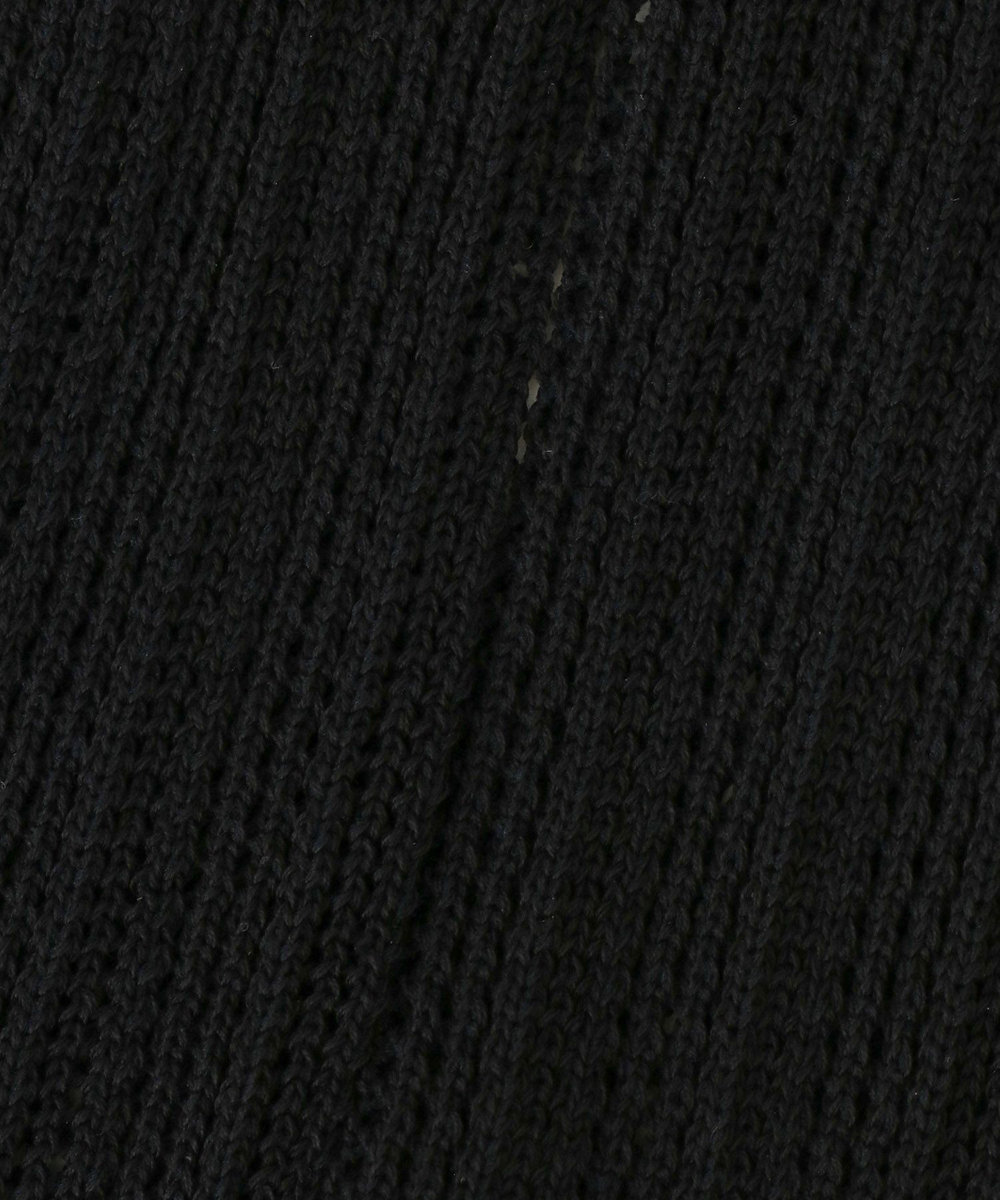 buying 【MARCOMONDE(マルコモンド)】EYELET SOCKS ブラック (95)