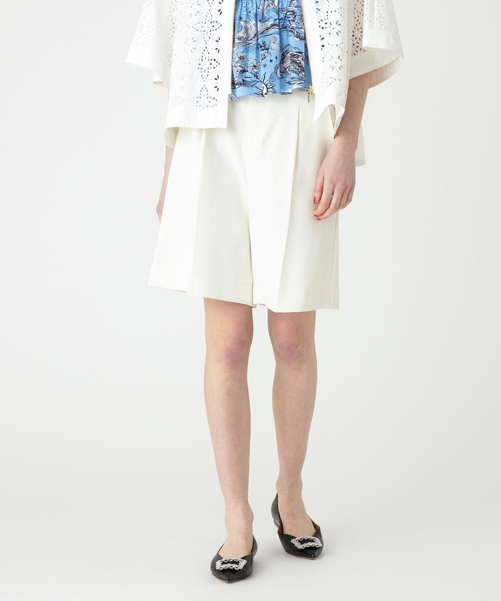 LOULOU WILLOUGHBY】ダブルクロスショートパンツ|allureville OFFICIAL