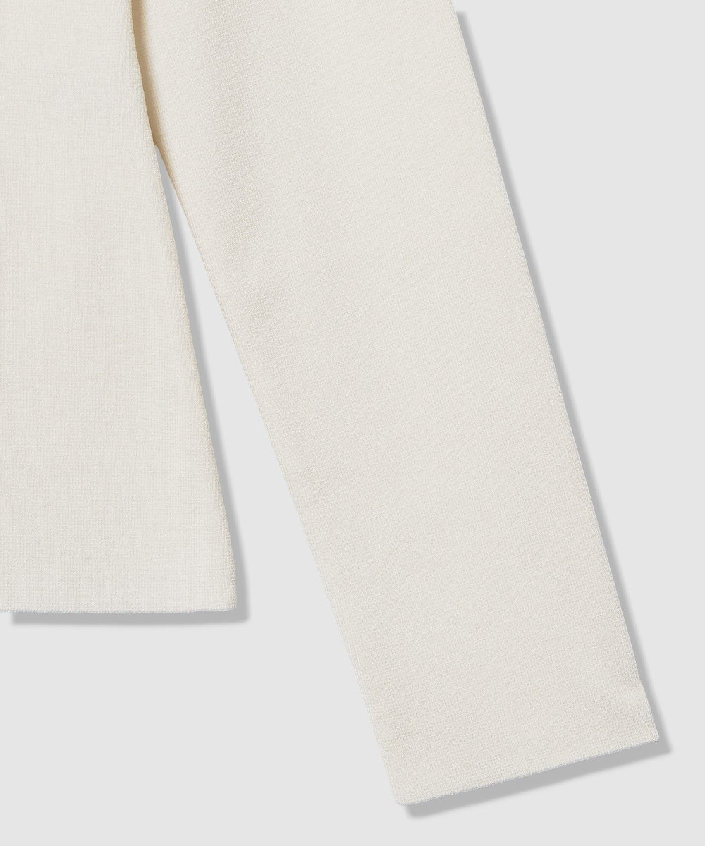 LOULOU WILLOUGHBY 【LOULOU WILLOUGHBY】ドレープアシメプルオーバー オフホワイト (02)