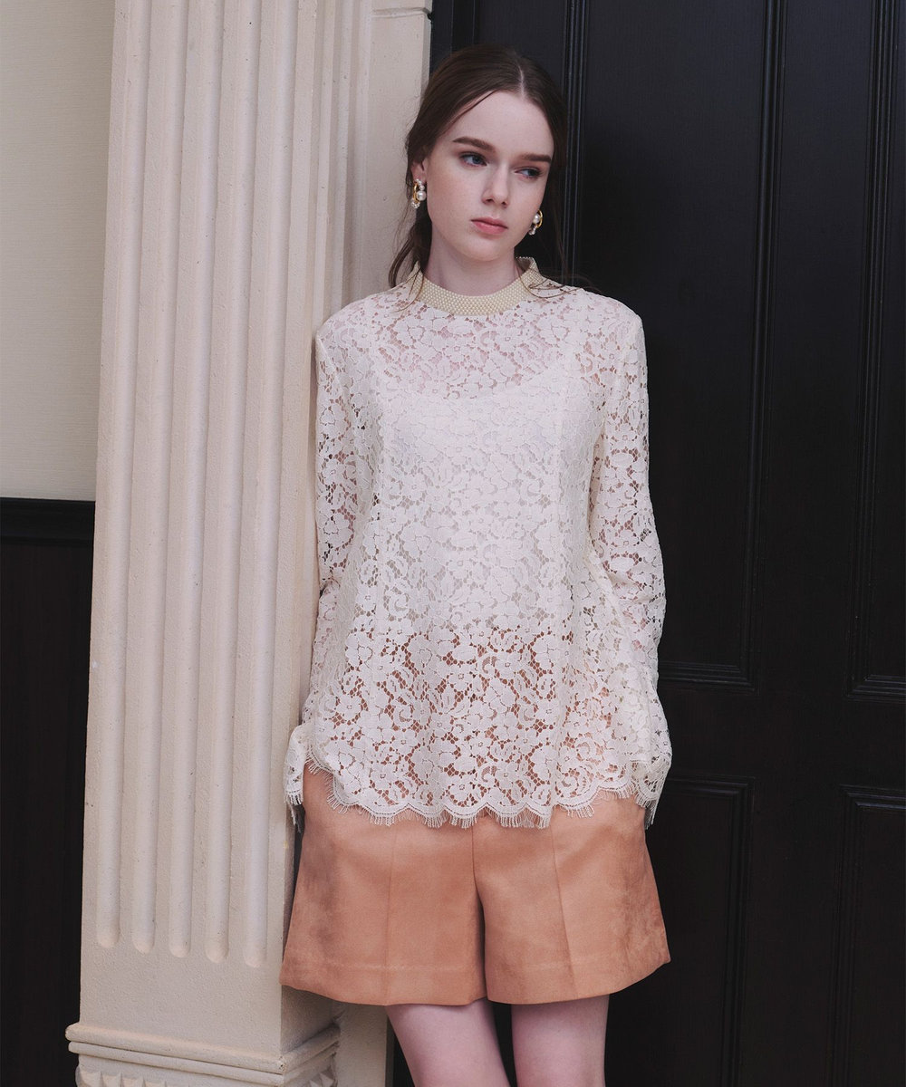 LOULOU WILLOUGHBY】ダンボールスエードショートパンツ|allureville