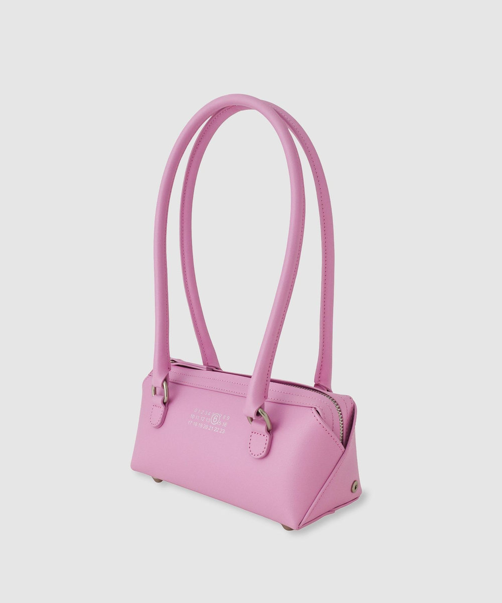 buying 【MM6 Maison Margiela(エムエム6 メゾン マルジェラ)】BAULETTO J MINI ハンドバッグ ライトピンク (42)