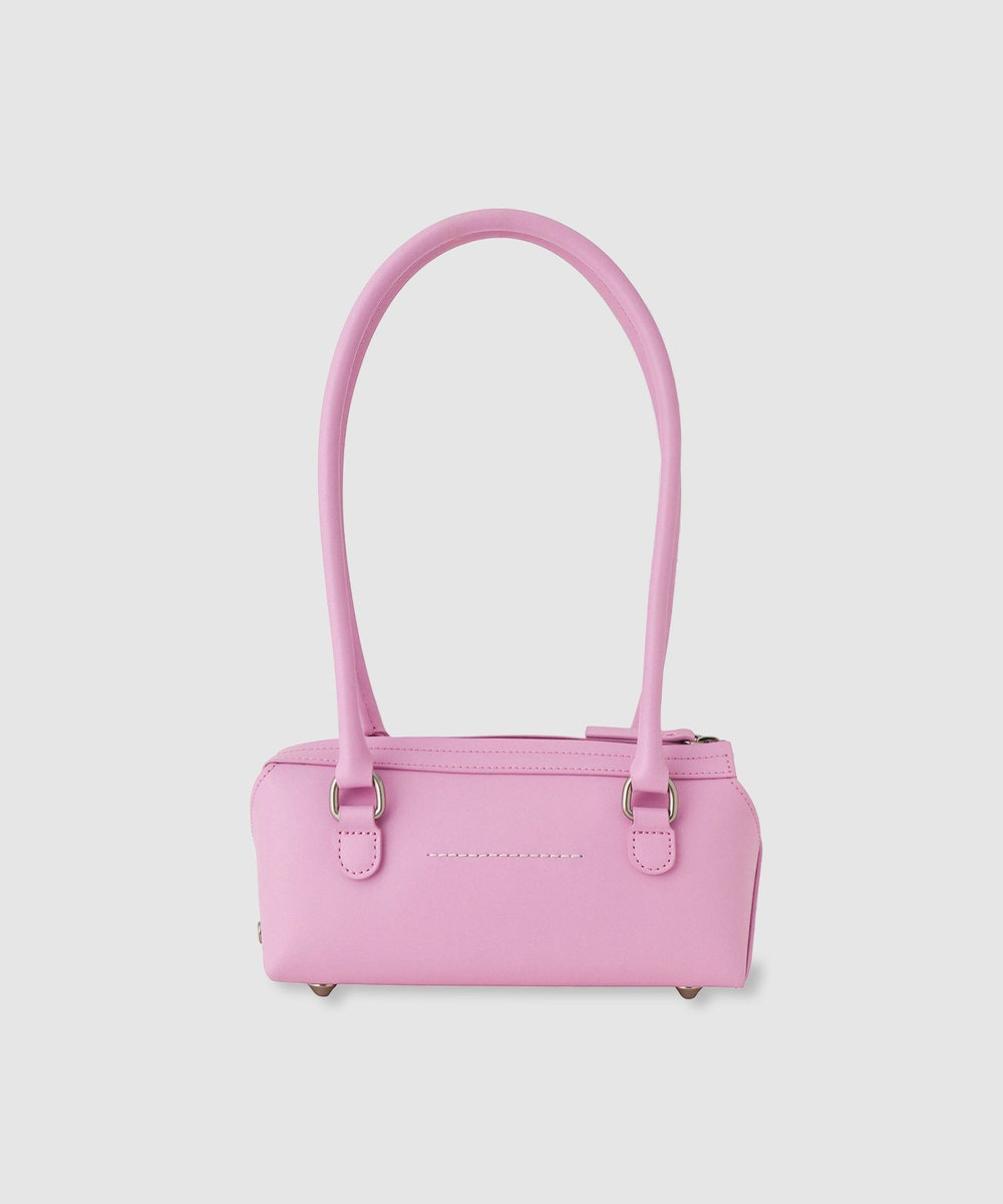 buying 【MM6 Maison Margiela(エムエム6 メゾン マルジェラ)】BAULETTO J MINI ハンドバッグ ライトピンク (42)