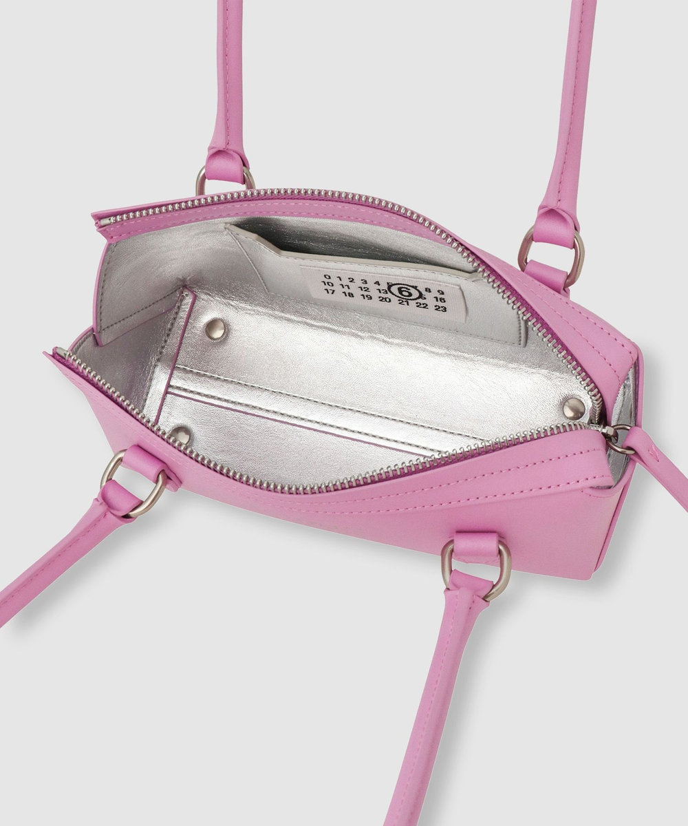 buying 【MM6 Maison Margiela(エムエム6 メゾン マルジェラ)】BAULETTO J MINI ハンドバッグ ライトピンク (42)