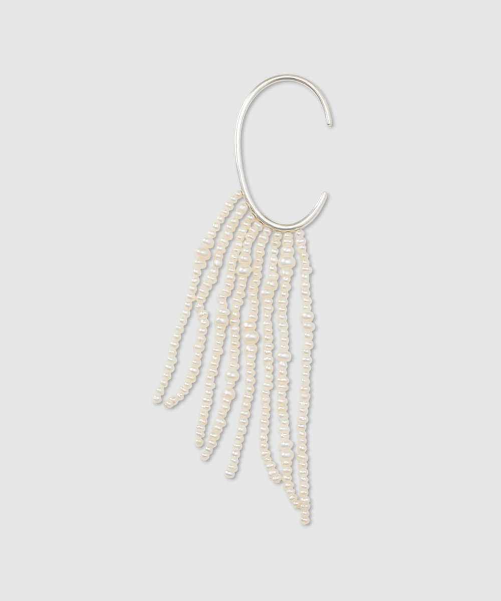 buying 【BARBORA(バルボラ)】CEREMNIA パールイヤーカフ ホワイト系 (08)