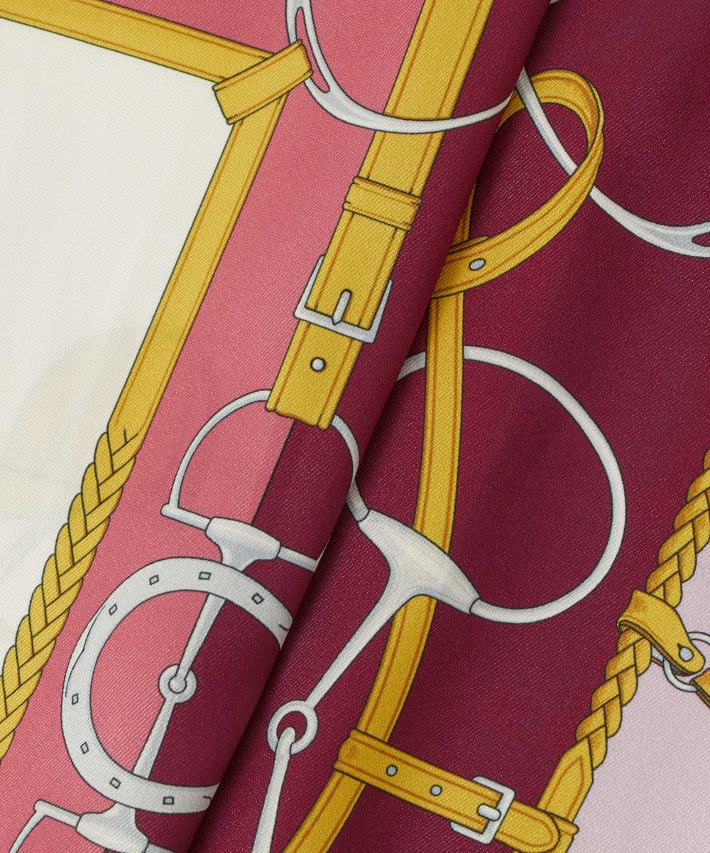 LOULOU WILLOUGHBY RATTIジョッキープリントシャツブラウス ピンク (41)