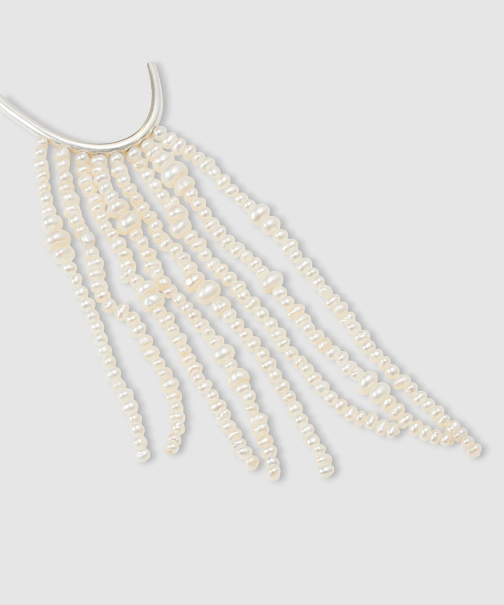 buying 【BARBORA(バルボラ)】CEREMNIA パールイヤーカフ ホワイト系 (08)