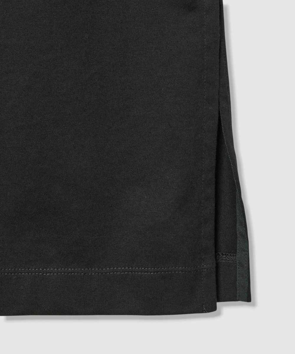 LOULOU WILLOUGHBY パールネックレスＴシャツ ブラック (95)