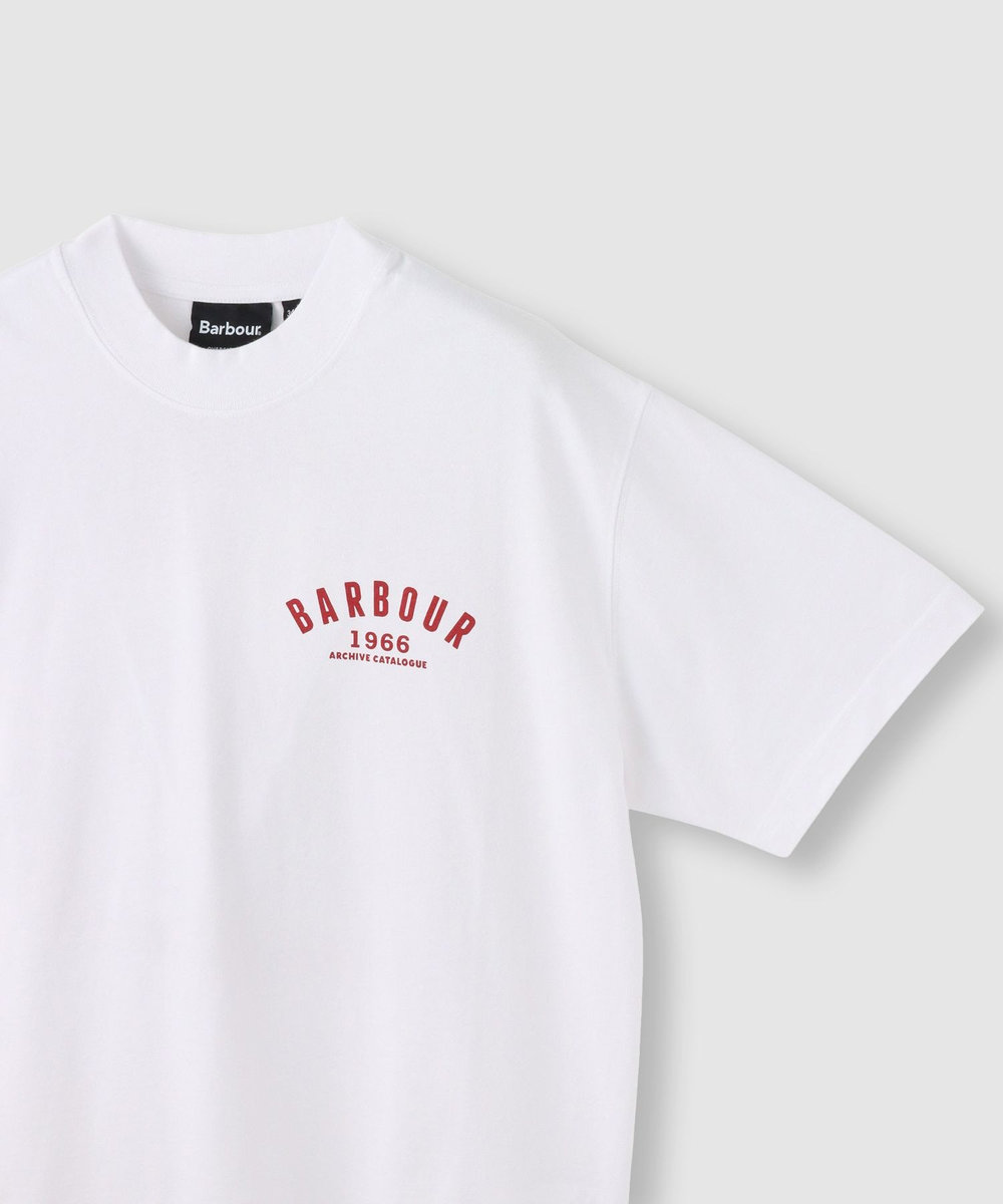 buying 【BARBOUR(バブアー)】GRAPHIC TSHIRT レッド系 (46)