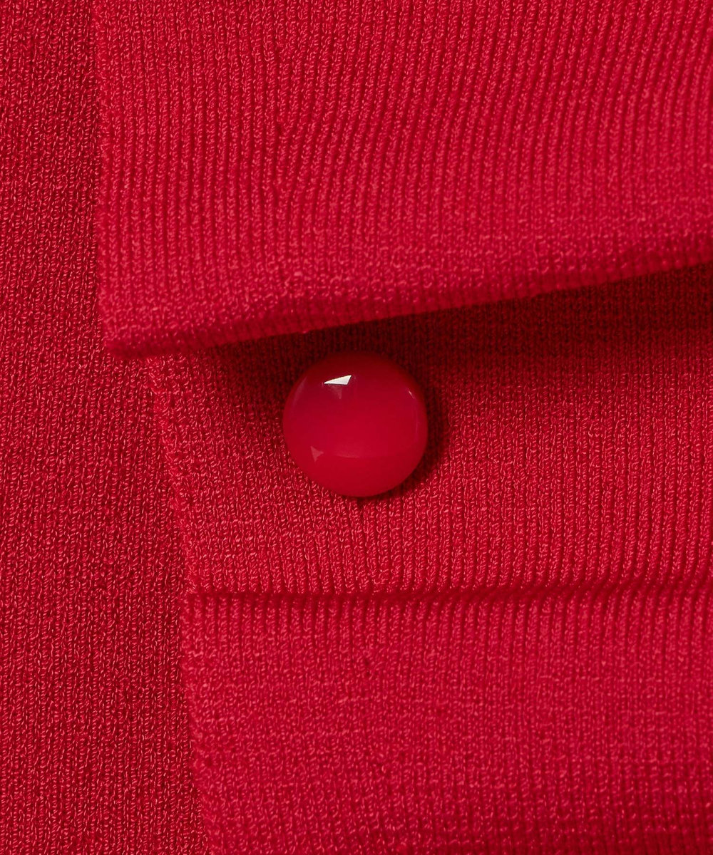 LOULOU WILLOUGHBY 【LOULOU WILLOUGHBY】ドレープアシメプルオーバー レッド (43)