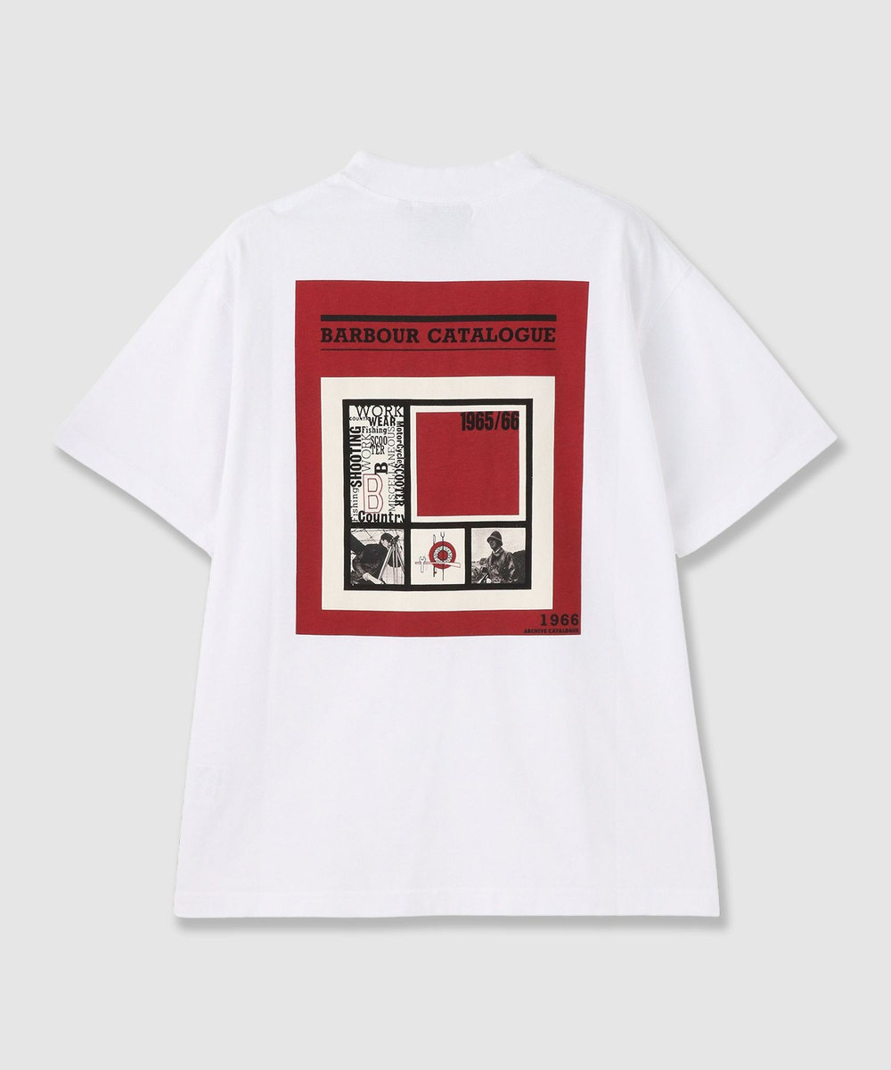 buying 【BARBOUR(バブアー)】GRAPHIC TSHIRT レッド系 (46)