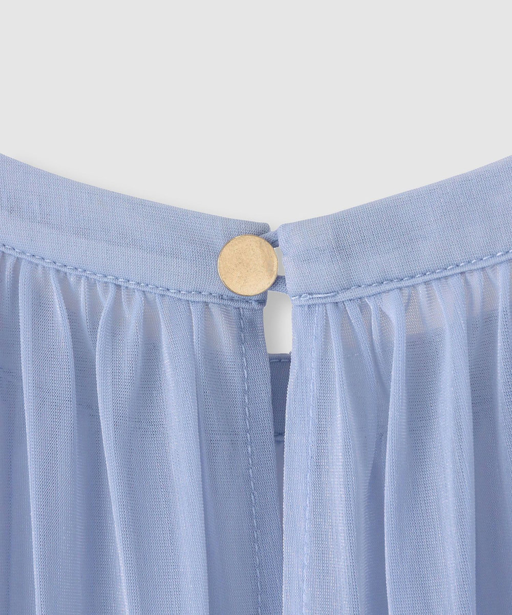 allureville エスパンディワイドベルトワンピース ライトブルー (62)